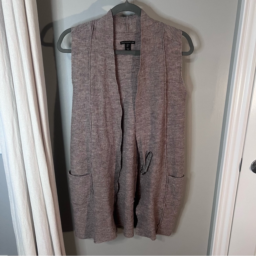 Merino wool vest